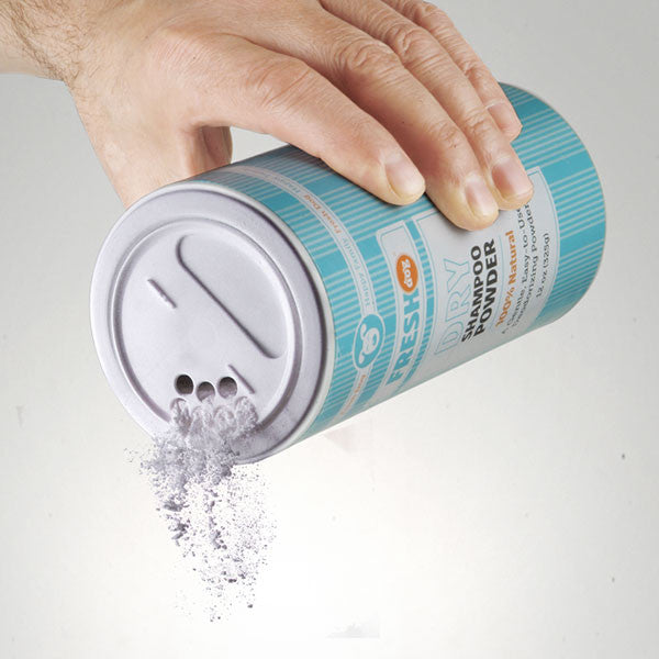 Dry shampoo powder for dogs top
